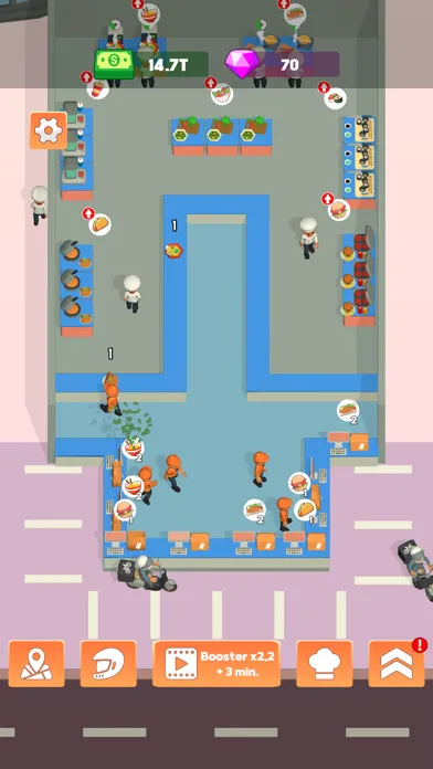 تصاویر Cloud Kitchen - Idle Tycoon