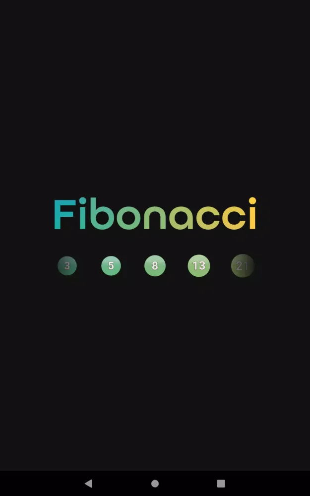 Fibonacci স্ক্রিনশট