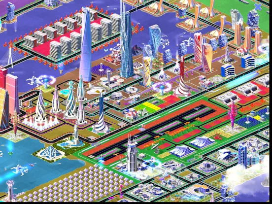 Capturas de pantalla de Space City : Build Your City iPad 