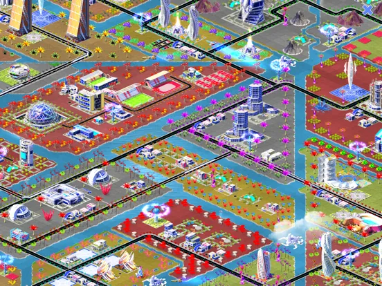Capturas de pantalla de Space City : Build Your City iPad 