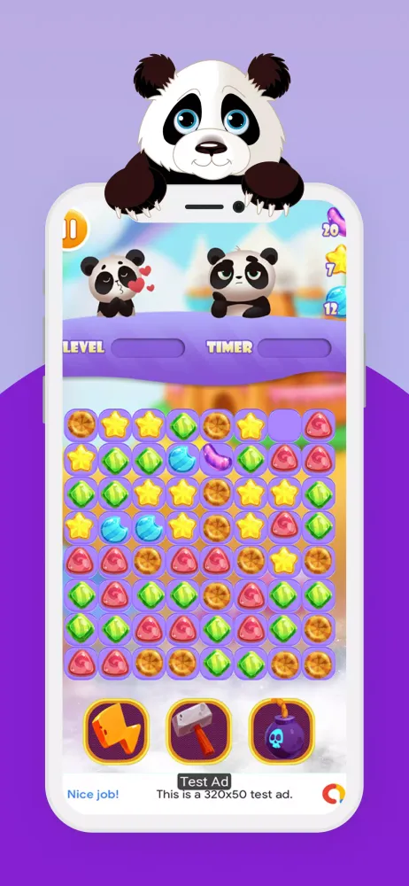 Screenshot di Puzzle Panda