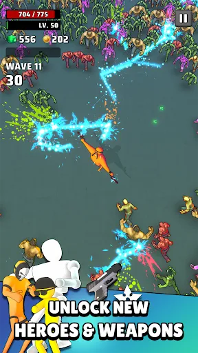 Tangkapan layar Monster Survivors