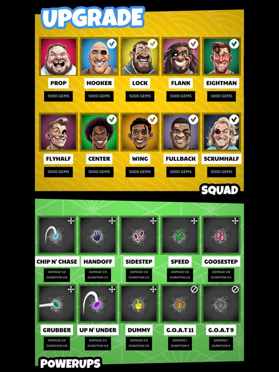 Rugby Runner iPad  स्क्रीनशॉट