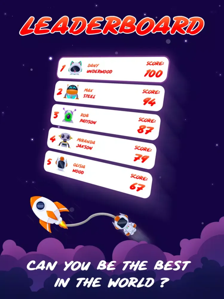 RocketRise iPad  スクリーンショット