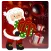 Christmas santa jump