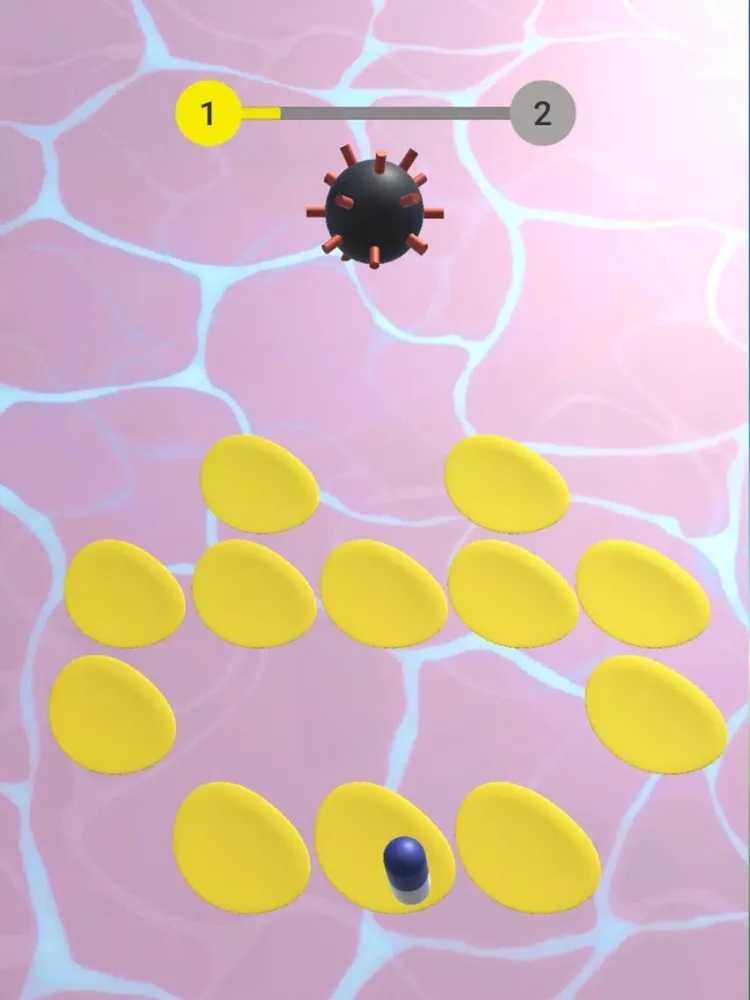 Tangkapan skrin Flippy Pill iPad 