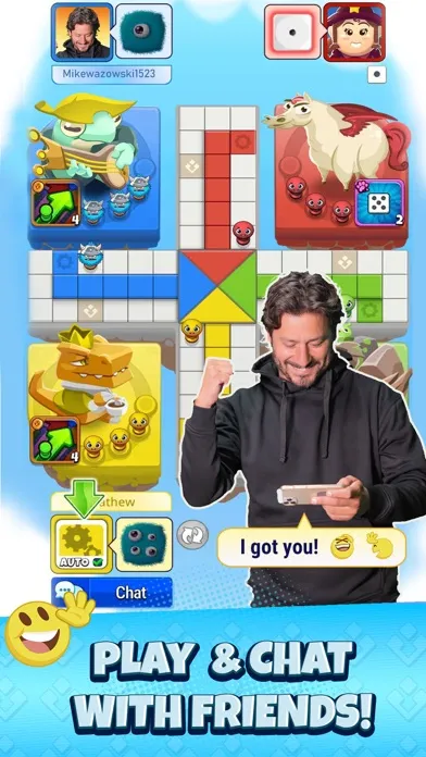 Ludo TEAMS: board games online سکرین شاٹس