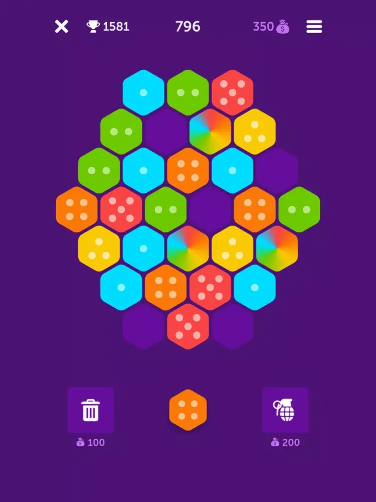 Hexa Bang iPad  Screenshots