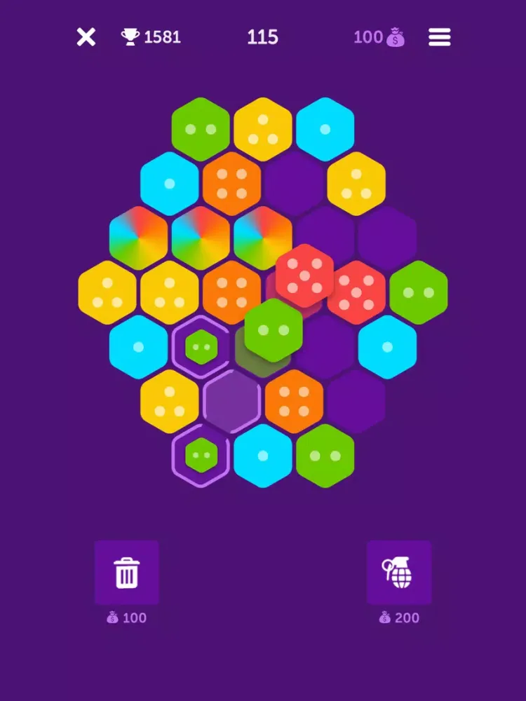 Hexa Bang iPad  Screenshots