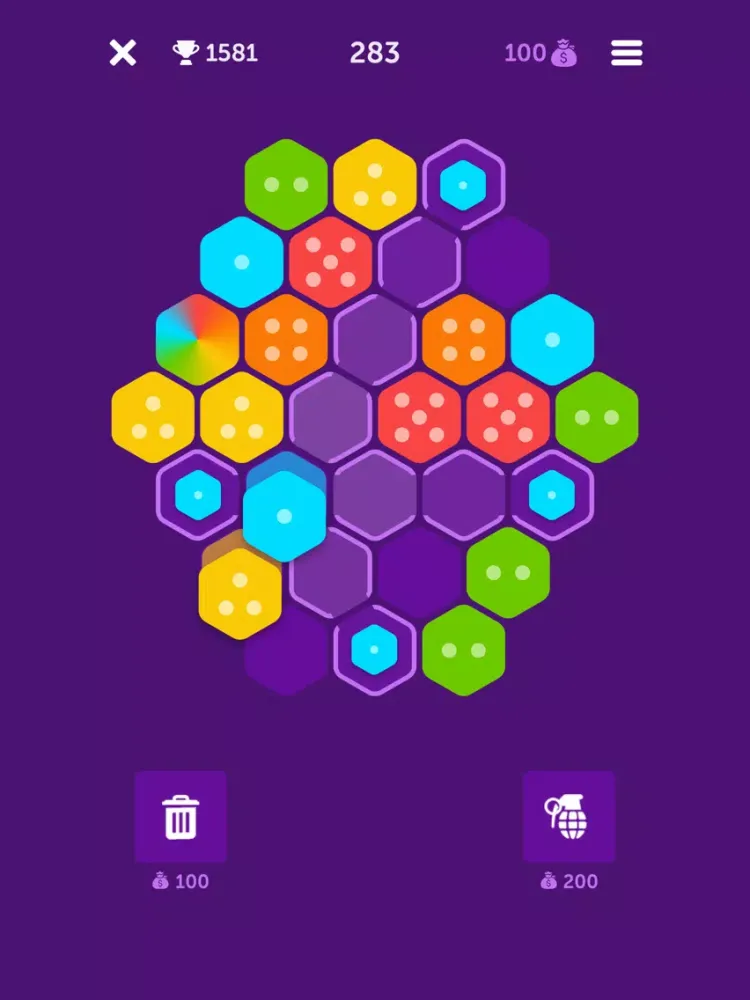 Hexa Bang iPad  Screenshots