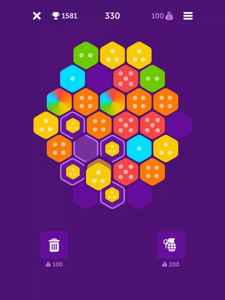Hexa Bang iPad  Screenshots