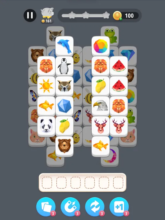 Ảnh chụp màn hình của Poly Match iPad 