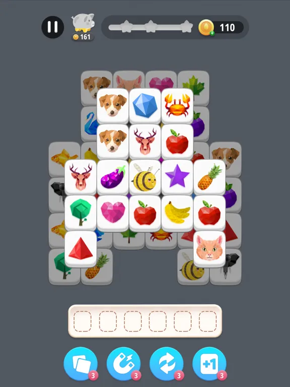 Ảnh chụp màn hình của Poly Match iPad 