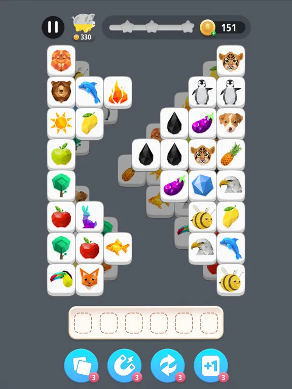Ảnh chụp màn hình của Poly Match iPad 