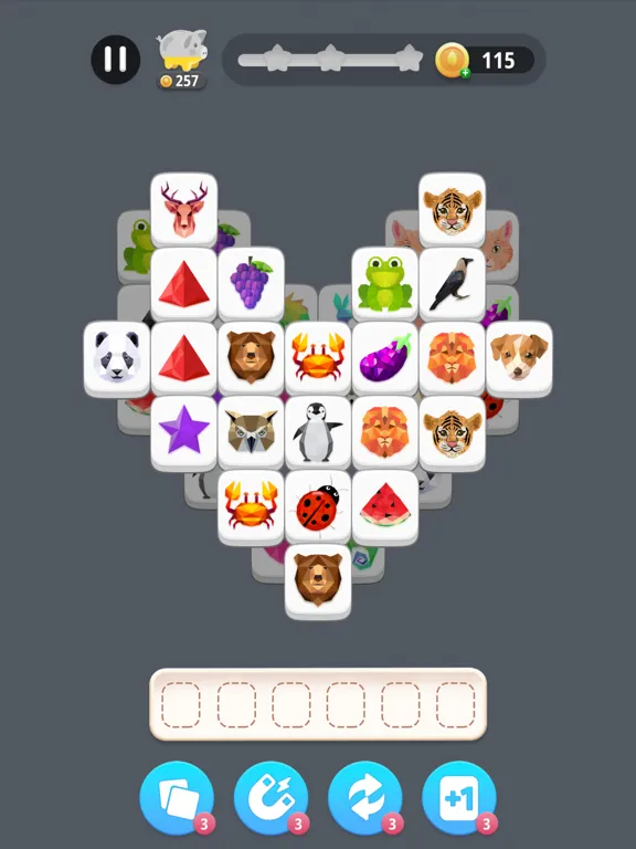 Ảnh chụp màn hình của Poly Match iPad 