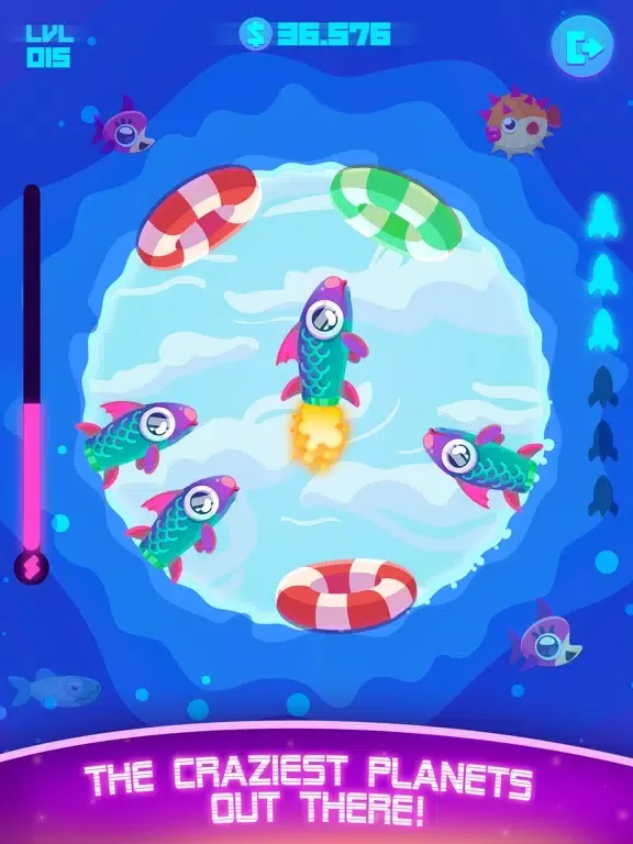 Скриншоты Land It! Cosmic Clicker Game iPad 