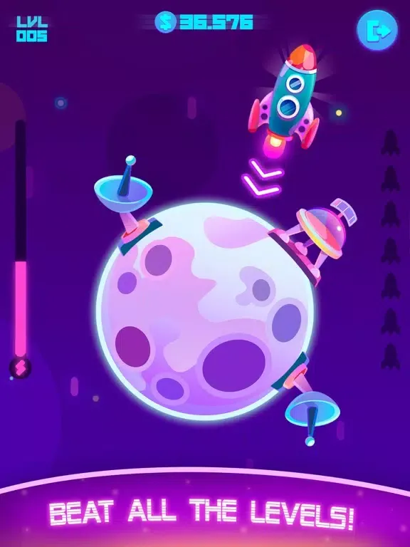 Скриншоты Land It! Cosmic Clicker Game iPad 