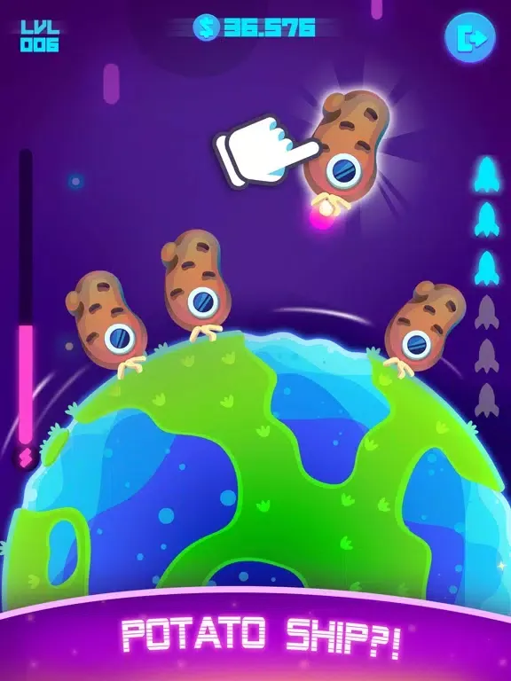 Скриншоты Land It! Cosmic Clicker Game iPad 