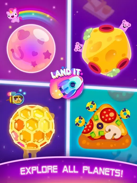 Скриншоты Land It! Cosmic Clicker Game iPad 