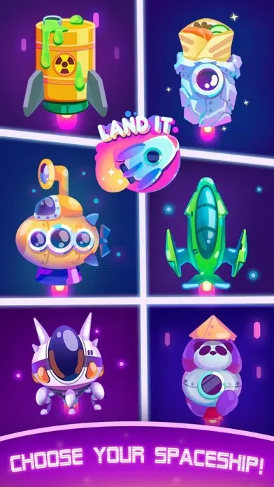 Скриншоты Land It! Cosmic Clicker Game