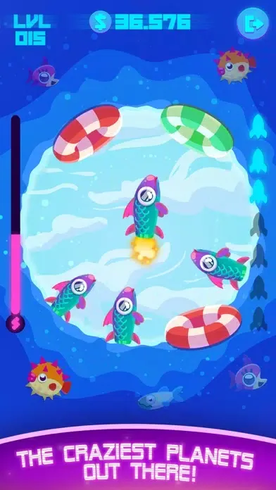 Скриншоты Land It! Cosmic Clicker Game