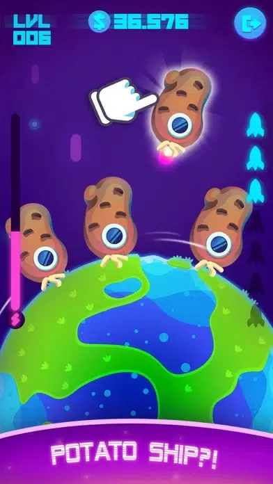 Скриншоты Land It! Cosmic Clicker Game