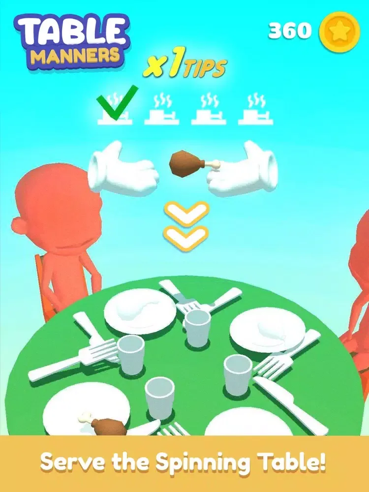 Скриншоты Table Manners iPad 