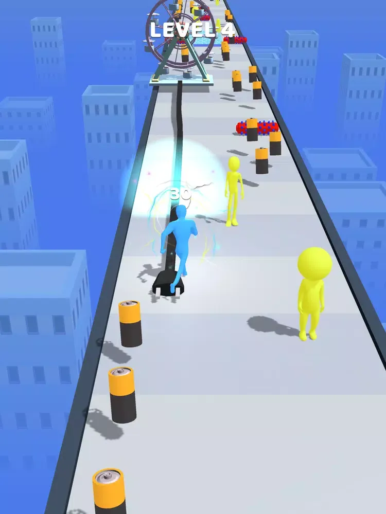 Capturas de tela do Electric Man 3D iPad 