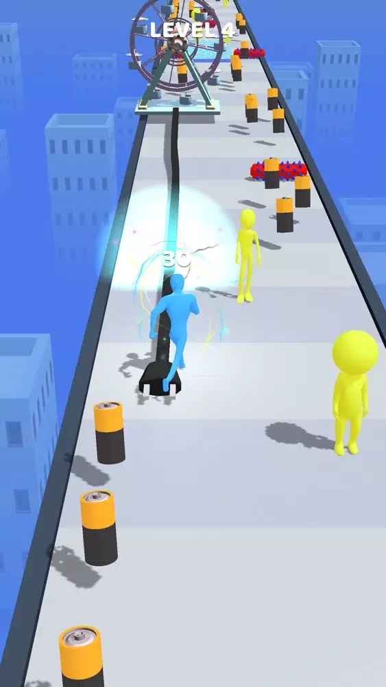 Capturas de tela do Electric Man 3D