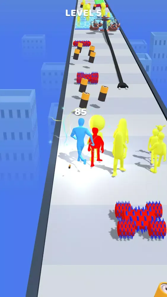 Capturas de tela do Electric Man 3D