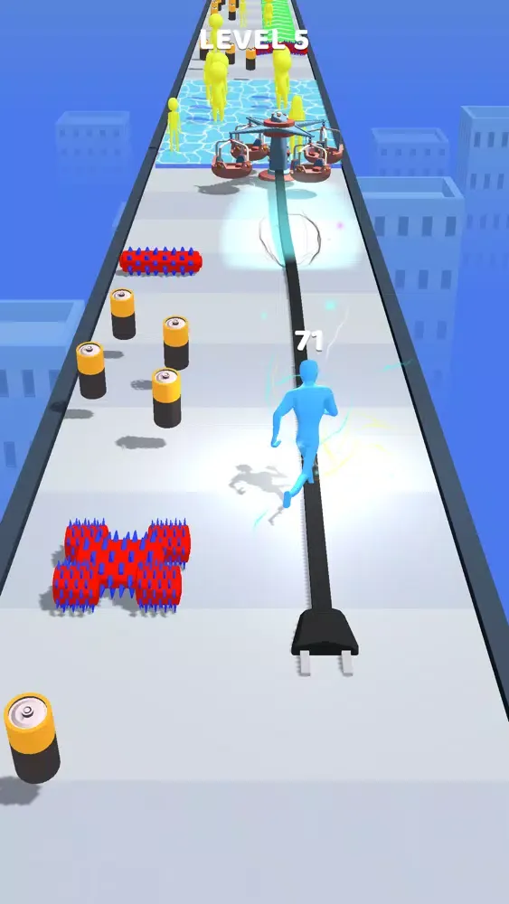 Capturas de tela do Electric Man 3D