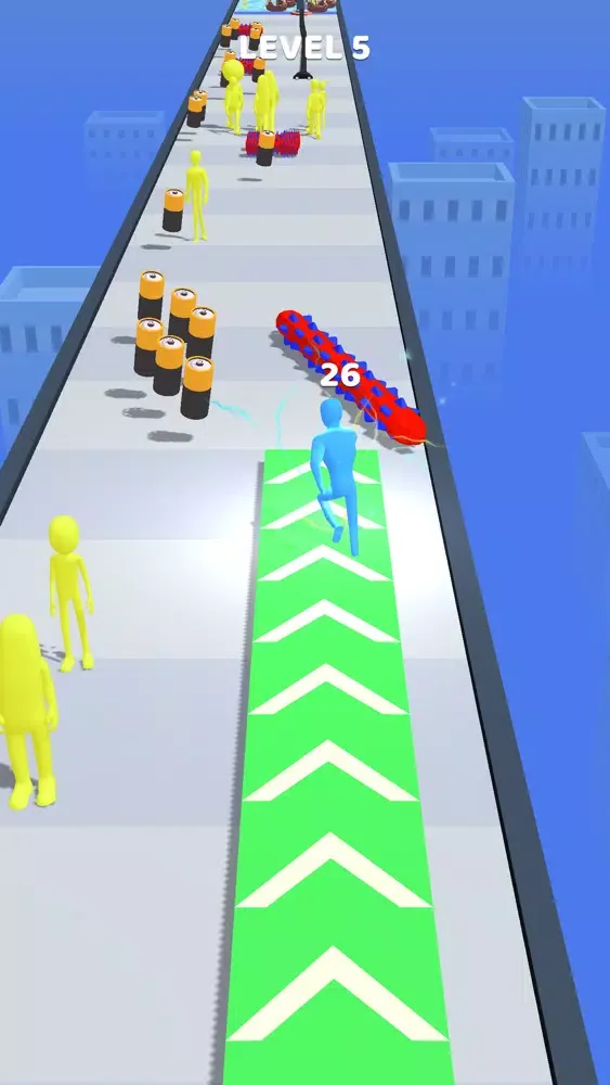 Capturas de tela do Electric Man 3D