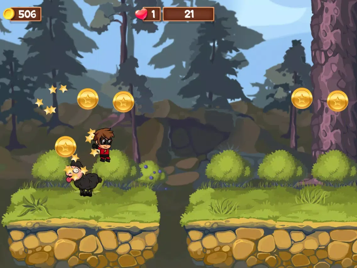 Super Boy vs Angry Animals iPad  Ekran Görüntüleri