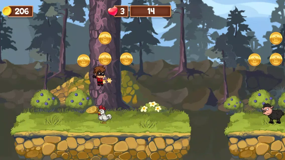 Super Boy vs Angry Animals Ekran Görüntüleri