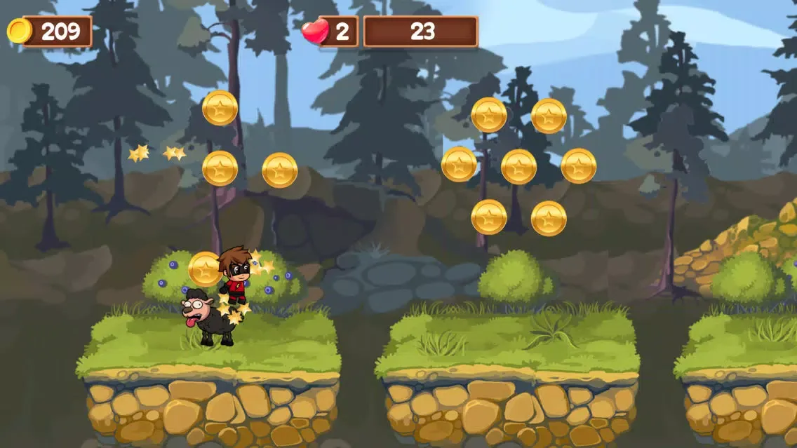 Super Boy vs Angry Animals Ekran Görüntüleri