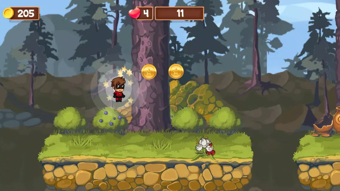 Super Boy vs Angry Animals Ekran Görüntüleri