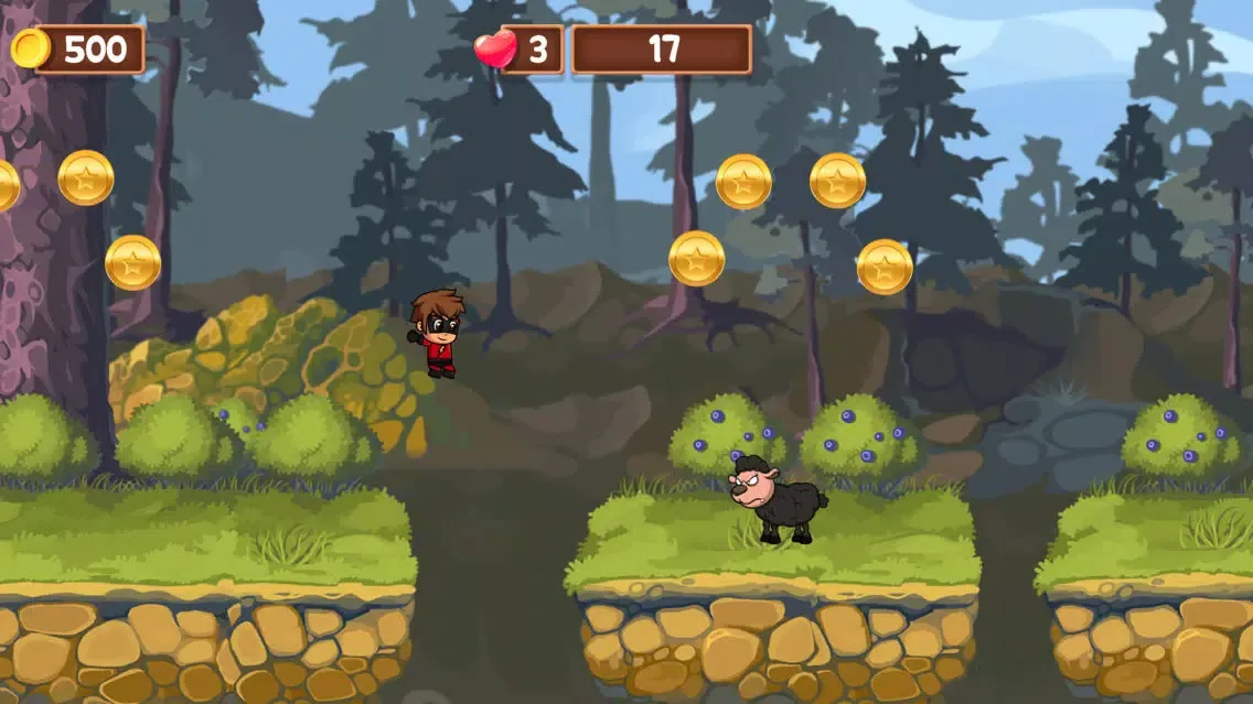 Super Boy vs Angry Animals Ekran Görüntüleri