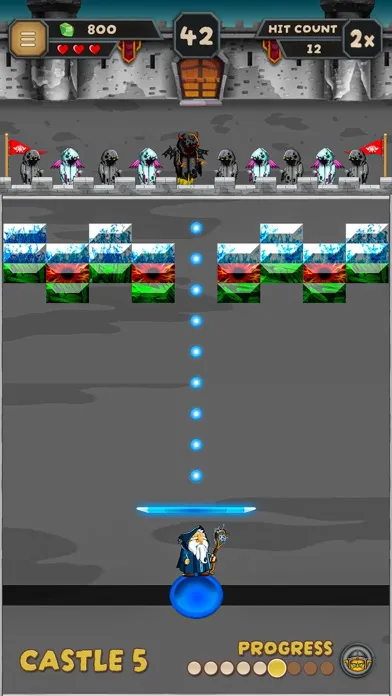 Mage Breaker Brick Hero スクリーンショット