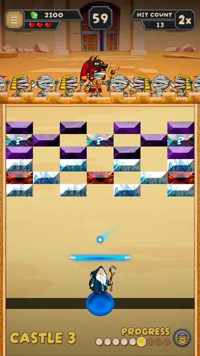 Mage Breaker Brick Hero スクリーンショット