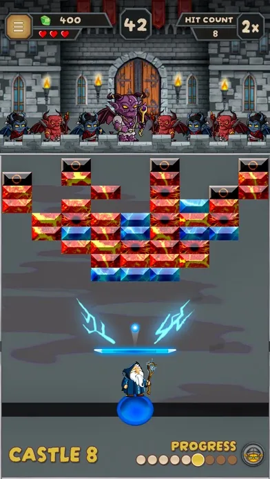 Mage Breaker Brick Hero スクリーンショット