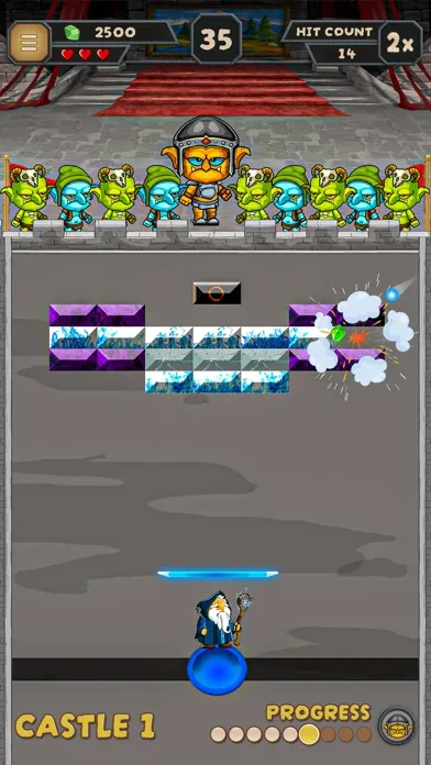 Mage Breaker Brick Hero スクリーンショット