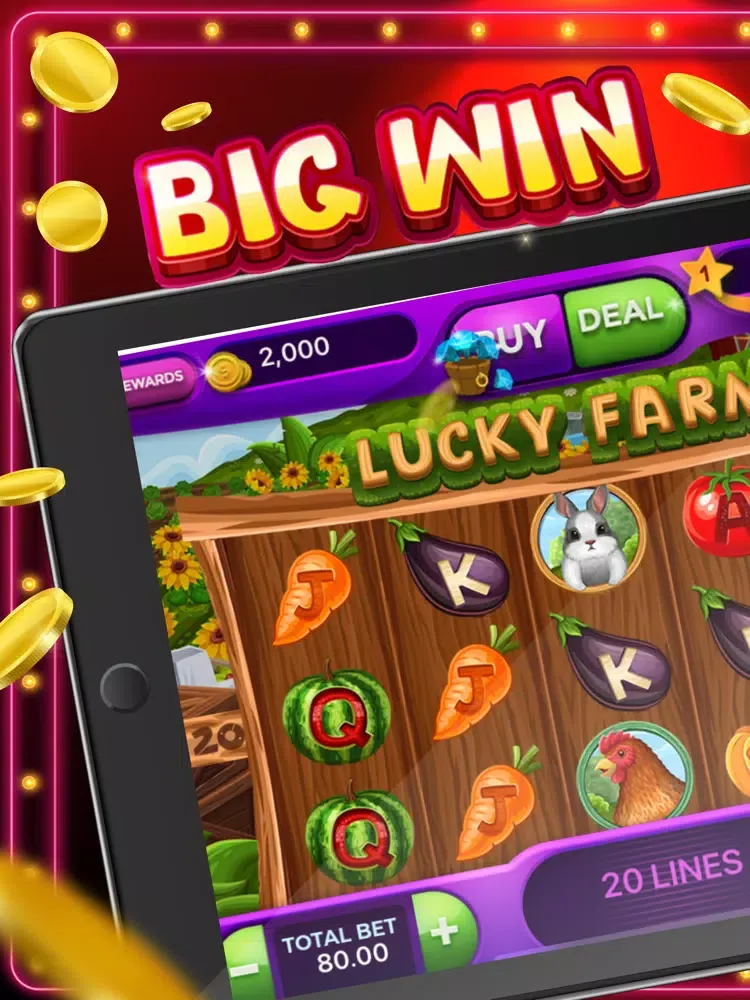 Slotoland - Vegas Slots 777 iPad  سکرین شاٹس