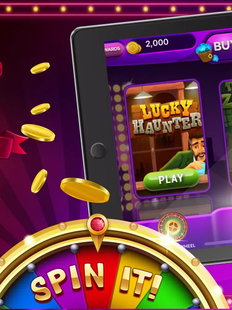 Slotoland - Vegas Slots 777 iPad  سکرین شاٹس