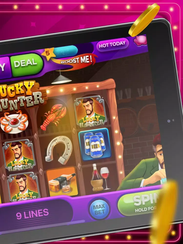 Slotoland - Vegas Slots 777 iPad  سکرین شاٹس