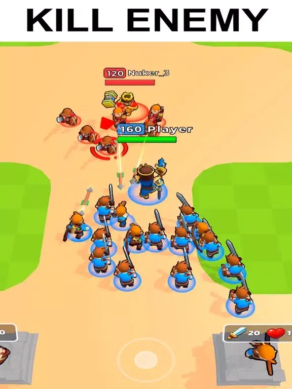 Ảnh chụp màn hình của BattleCraft.io iPad 