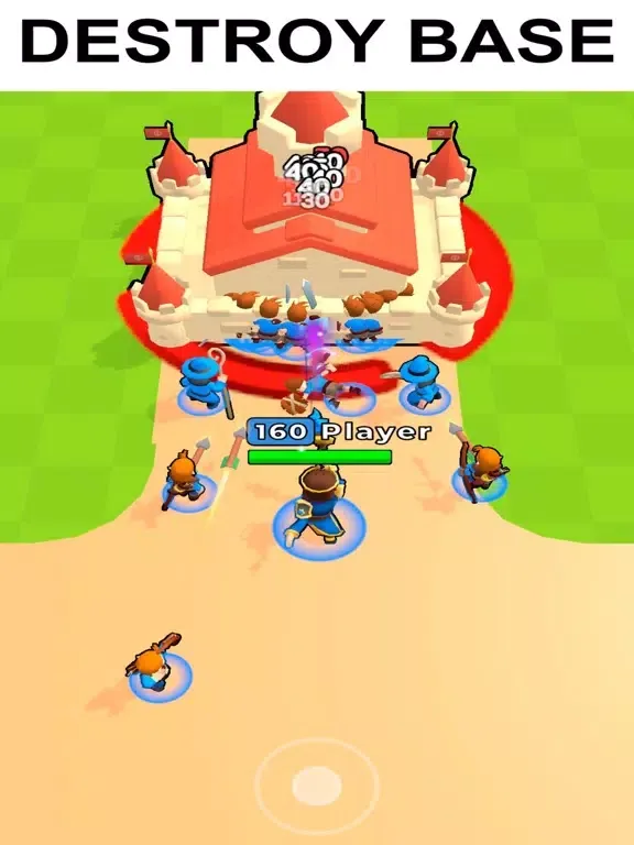 Ảnh chụp màn hình của BattleCraft.io iPad 