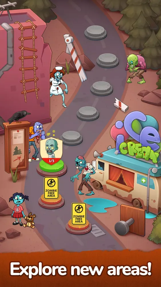 Capturas de pantalla de Merge Zombie Survival