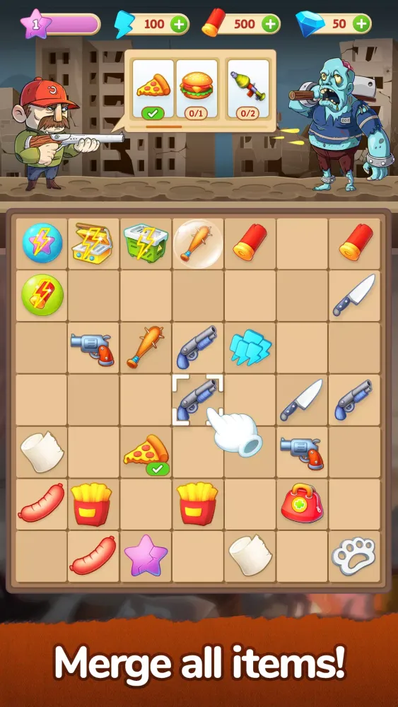 Capturas de pantalla de Merge Zombie Survival
