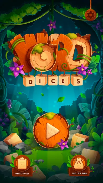 Word Dices. Word Puzzle Game. Ekran Görüntüleri