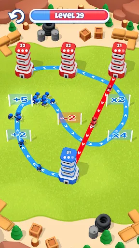 Capturas de tela do Tower War - Tactical Conquest